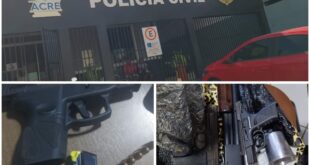 Faccionados são presos por homicídio e porte ilegal de arma em Senador Guiomard
