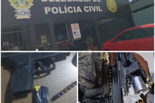 Faccionados são presos por homicídio e porte ilegal de arma em Senador Guiomard
