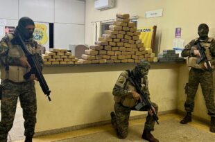 Gefron apreende mas de 100 quilos de droga na fronteira e prende dois homens