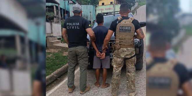 Homem é preso por tentativa de feminicídio contra sua própria companheira