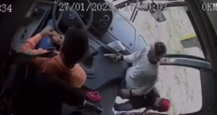 Homens armados assaltam motorista de ônibus na BR-364
