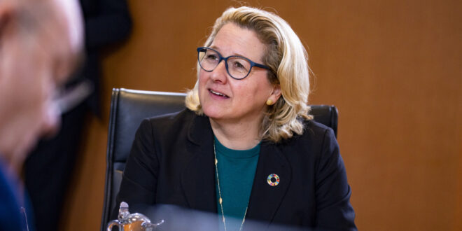 Ministra alemã diz que Brasil pode ser líder na área de hidrogênio verde