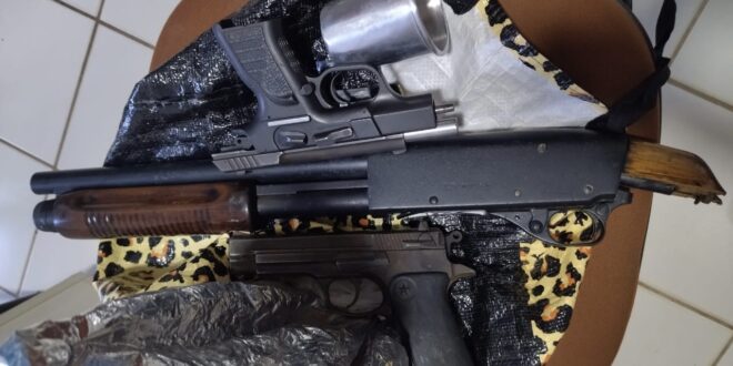Polícia apreende armas e munições em Senador Guiomard