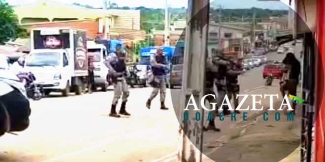 Polícia desarma e prende homem em surto que ameaçava matar familiares