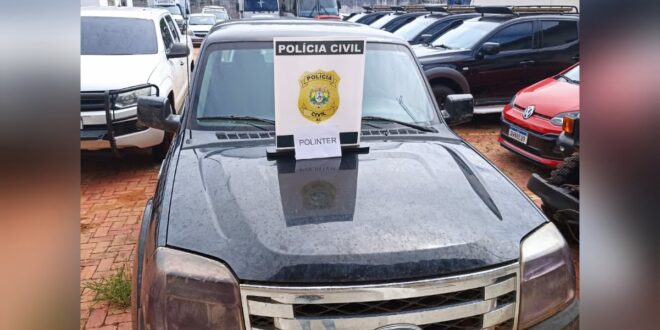 Polícia recupera caminhonete objeto de fraude