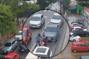 Policial Militar é assaltada em semáforo no centro de Rio Branco