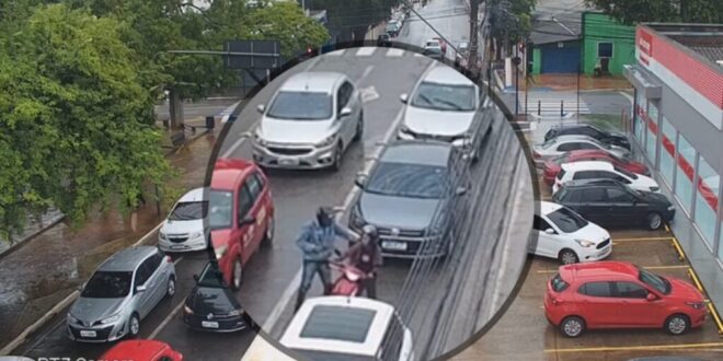 Policial Militar é assaltada em semáforo no centro de Rio Branco