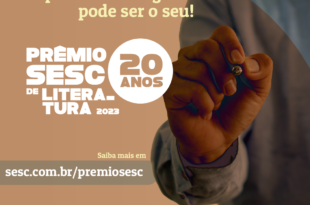 Sesc abre inscrições para a 20ª edição do prêmio de Literatura