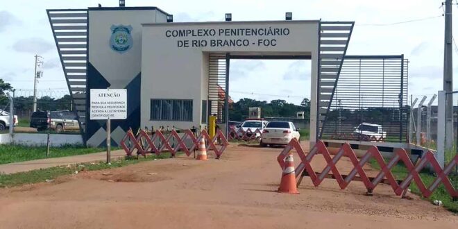 Preso morre no presídio Francisco D’Oliveira Conde