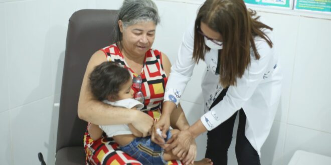Saúde realiza dia D de vacinação contra a covid-19 para público infantil neste sábado
