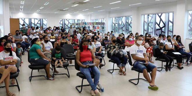 Em parceria com a Sehurb, SENAI oferta cursos gratuitos a beneficiários do PAC 2 que residem no Rui Lino III