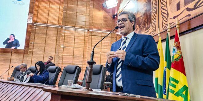 Edvaldo diz que nova reforma de Gladson retira prerrogativas da Assembleia ao querer aumentar cargos em 30% sem autorização legislativa