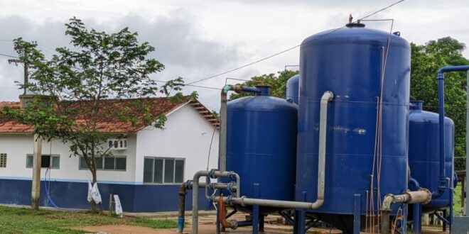 Saneacre irá reforçar estrutura do reservatório de água no município do Bujari