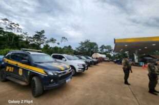 Forças de segurança fiscalizam e mantém a ordem na Tríplice Fronteira