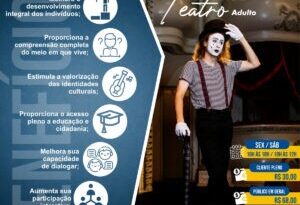 Cursos de teatro e dança do Sesc estão com inscrições abertas