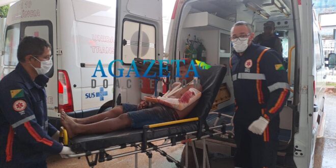 Adolescente é baleado ao reagir a prisão em Rio Branco