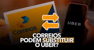 Correios podem substituir o Uber no Brasil