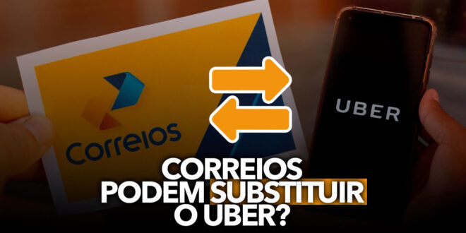 Correios podem substituir o Uber no Brasil