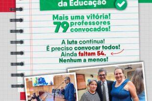 Defensor do serviço público, Edvaldo Magalhães comemora convocação de mais 79 professores efetivos