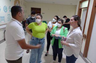 Michelle Melo visita Maternidade e Hospital da Criança: "vim ver os problemas para levar ao governador"