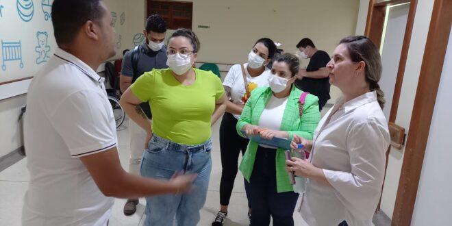 Michelle Melo visita Maternidade e Hospital da Criança: "vim ver os problemas para levar ao governador"
