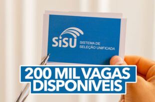 SISU tem mais de 200 mil vagas disponíveis. Veja como fazer a consulta de oportunidades