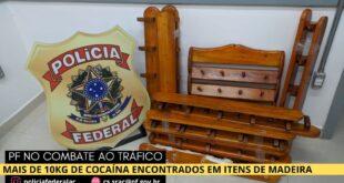 Em fiscalização de rotina no Posto da Polícia Federal, em Assis Brasil/AC, a Polícia Federal apreendeu no último domingo (19), mais de dez quilos de cocaína.
