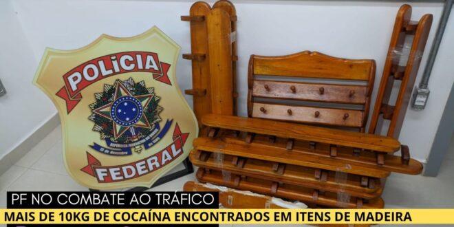 Em fiscalização de rotina no Posto da Polícia Federal, em Assis Brasil/AC, a Polícia Federal apreendeu no último domingo (19), mais de dez quilos de cocaína.