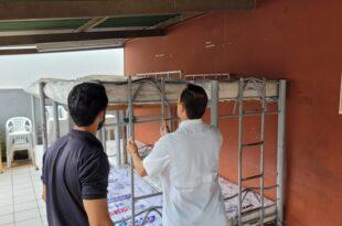 Estado entrega beliches e colchões para abrigo de migrantes em Rio Branco
