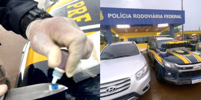 Motorista da prefeitura de Epitaciolândia é preso pela PRF com quase 100kg de cocaína