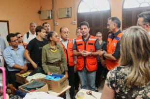 Representantes do governo federal visitam abrigo em Rio Branco e reafirmam apoio da União ao estado
