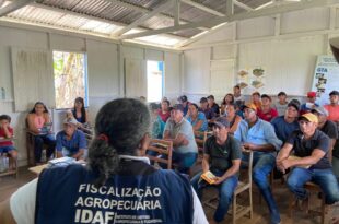 Idaf realiza ações de controle e prevenção da raiva em área rural de Feijó