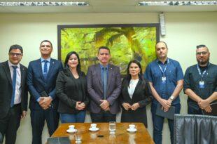 Comissão de Obras Públicas e Transporte da Aleac se reúne com superintendente do Dnit