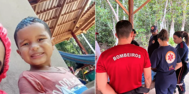 Menino de 4 anos morre afogado após cerimônia de batismo em Cruzeiro do Sul
