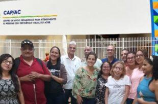 Centro de Apoio aos Deficientes Visuais do Estado, uma ação do mandato de Mara Rocha como deputada federal