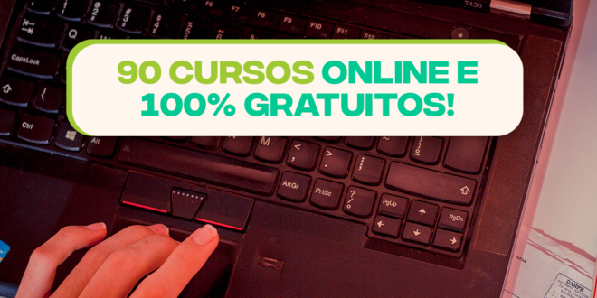 Ministério da Educação oferta 90 cursos online e 100% gratuitos