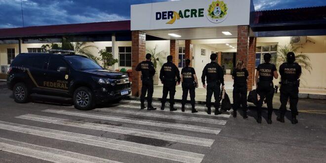 PF cumpre 19 mandados contra organização criminosa suspeita de fraude em licitações e contratos
