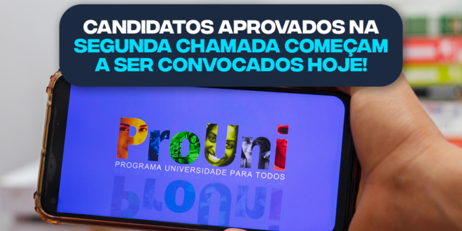 ProUni convoca candidatos aprovados na segunda chamada