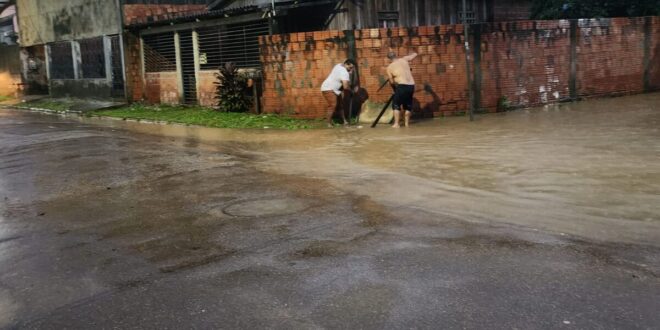Rio Branco volta a ser castigada pelas chuvas