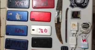 Polícia Penal apreende 17 celulares e armas artesanais no presídio de Sena Madureira