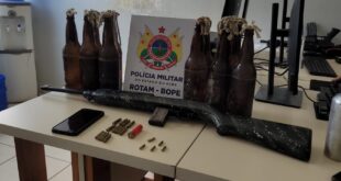 Polícia prende jovens com arma de fogo e coquetéis Molotov na Cidade do Povo