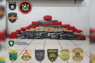 Em Cruzeiro do Sul, forças de segurança já apreenderam mais de 200 quilos de drogas