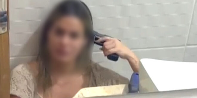 Vídeos mostram Nayara se “despedindo” e apontando uma arma na cabeça antes de morrer