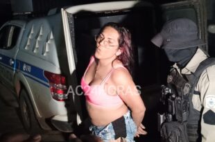 Policiais militares do RPM do 3° Batalhão prenderam, na noite desta quarta-feira (26), o homossexual Jeferson Martins Pires,