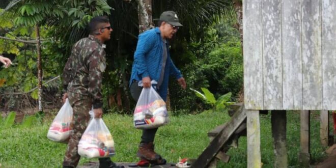Presidente da Aleac acompanha ação social na Serra do Divisor que atendeu centenas de famílias isoladas