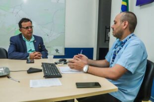 Gonzaga vai ao DNIT e recebe informação que reconstrução da BR-364 será retomada em breve