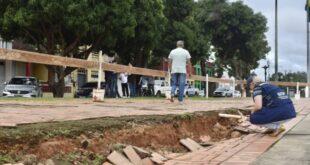 Governo faz nova inspeção no Calçadão da Gameleira para iniciar ação emergencial nesta semana