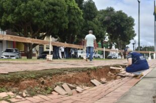Governo faz nova inspeção no Calçadão da Gameleira para iniciar ação emergencial nesta semana