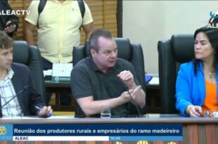 Longo e Velloso presidem reunião com produtores e empresários sobre embargos do Ibama