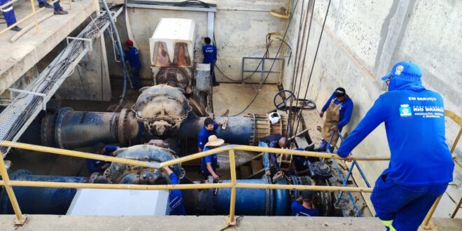 Queda de energia danifica bomba e deixa mais de 50 bairros sem água em Rio Branco